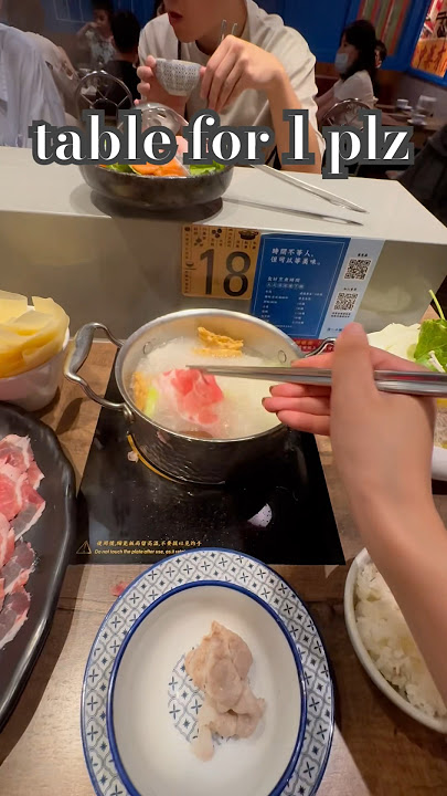 The Eat Out Idea 02 | Who Says You Can't Eat Alone 2024 | Hot Pot #mukbang #hungry #food #asia