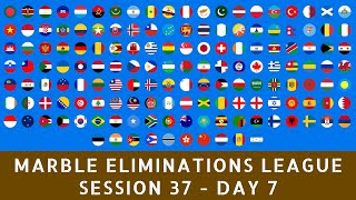 210 Countries Elimination Marble Race League  Session 37  Day 7 of 10