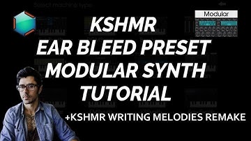 HOW TO MAKE KSHMR EAR BLEED PRESET IN MODULAR SYNTH (CAUSTIC 3) SOUND DESINING