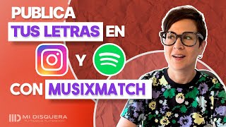 Cómo publicar tus letras en Spotify, Instagram, Apple Music con MUSIXMATCH screenshot 1