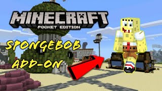 Minecraft PE | Spongebob Add-on | Part 2 screenshot 1