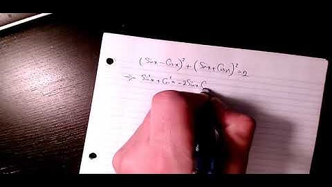 sinx cosx^2+sinx+cosx^2=2 Verifying Trigonometric Identities, How to Verify Trig Identities