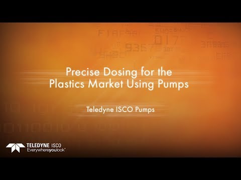 Precise Dosing for the Plastics Market Using Pumps