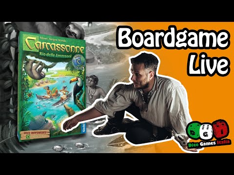 Carcassone: Rio delle Amazzoni [Board game Live]