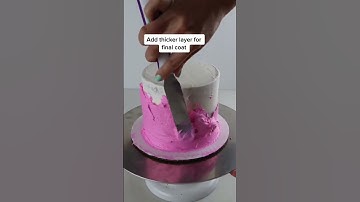 Tips for Stacking a Cake! 🎂🙌🏻 #shorts #caketips