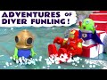 Fun Adventures of Funny Funlings Diver Funling with Marvel Superhero Iron man