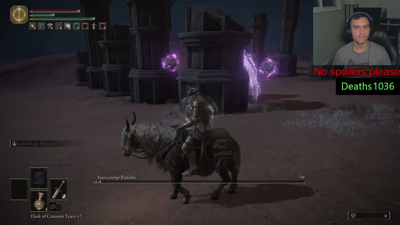 Starscourge Radahn at RL1 (no summons)