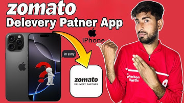 Zomato Delivery Partner App in Iphone || How to download Zomato delivery App in Iphone 