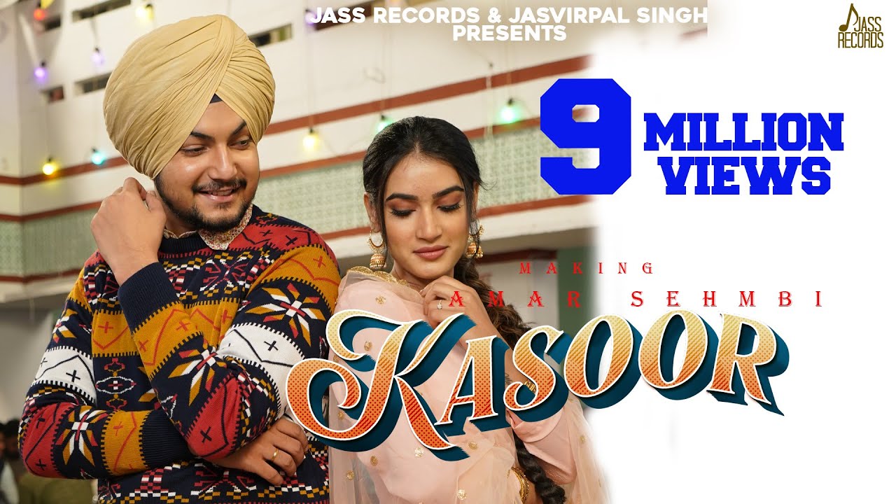 Kasoor (Official Video) Amar Sehmbi | Sudesh Kumari | New Punjabi Songs 2022 | Jass Records