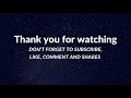 End of video