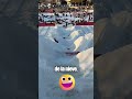 Esto pasó cuando bajó por la nieve 😯🥶 #inesperado  #viral  #shorts