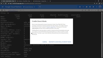 Explore Boost Mode in GCP