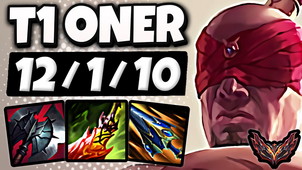 T1 Oner Lee Sin vs Vi [ Jungle ] Korea Grandmaster Patch 26.3