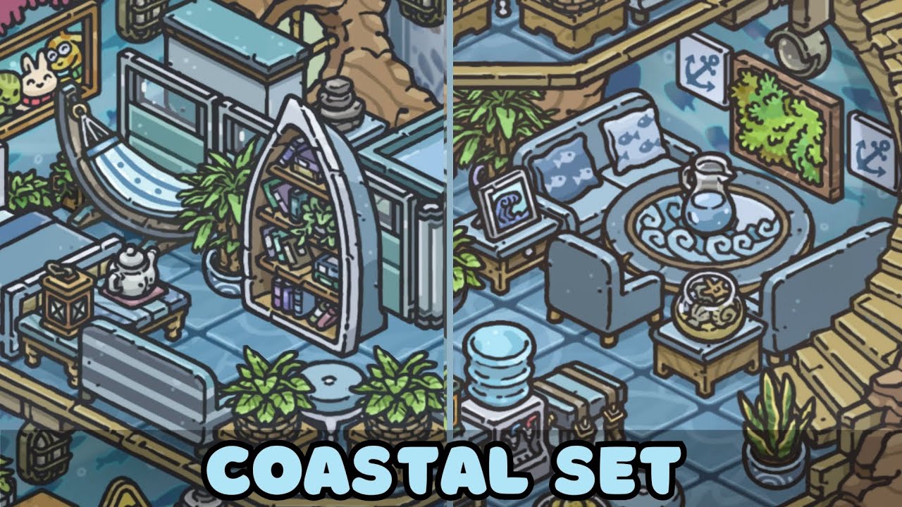 HOW TO CUSTOMIZE your Home using COASTAL FURNITURES! Tsuki's Odyssey