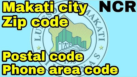 Zip code makati city | Phone area code makati city | Central Business District of the Philippines