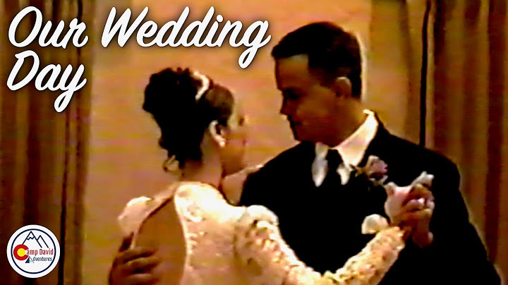 Saying "I DO" -- Remembering our Wedding Day! WE GOT THE VIDEO!