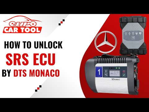 MERCEDES - BENZ How To Unlock Srs ECU By DTS MONACO