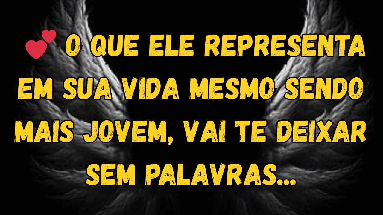 Ele É Mais Jovem, Mas Ele Já Foi Escolhido Para o Seu Coração...💖