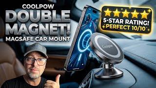 Coolpow MagSafe Mount Review Double Magnet