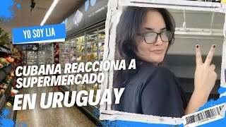 Cubana reacciona a supermercado en Uruguay / En Cuba todo es más caro / @FOGONIX