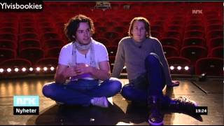 Ylvis in the news 2011 (Ylvis 4 Premiere) (English subtitles)