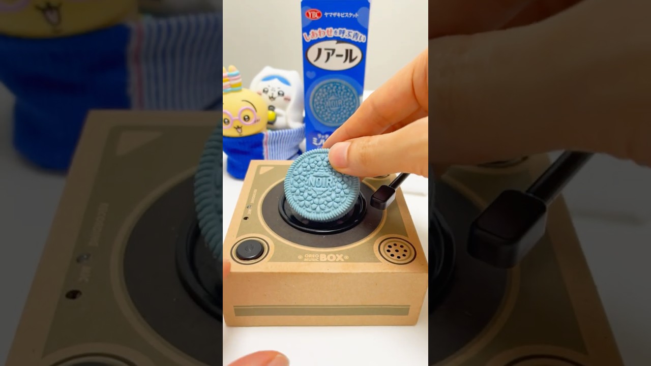 Japanese Oreo blue version with Oreo Music Box #shorts - YouTube
