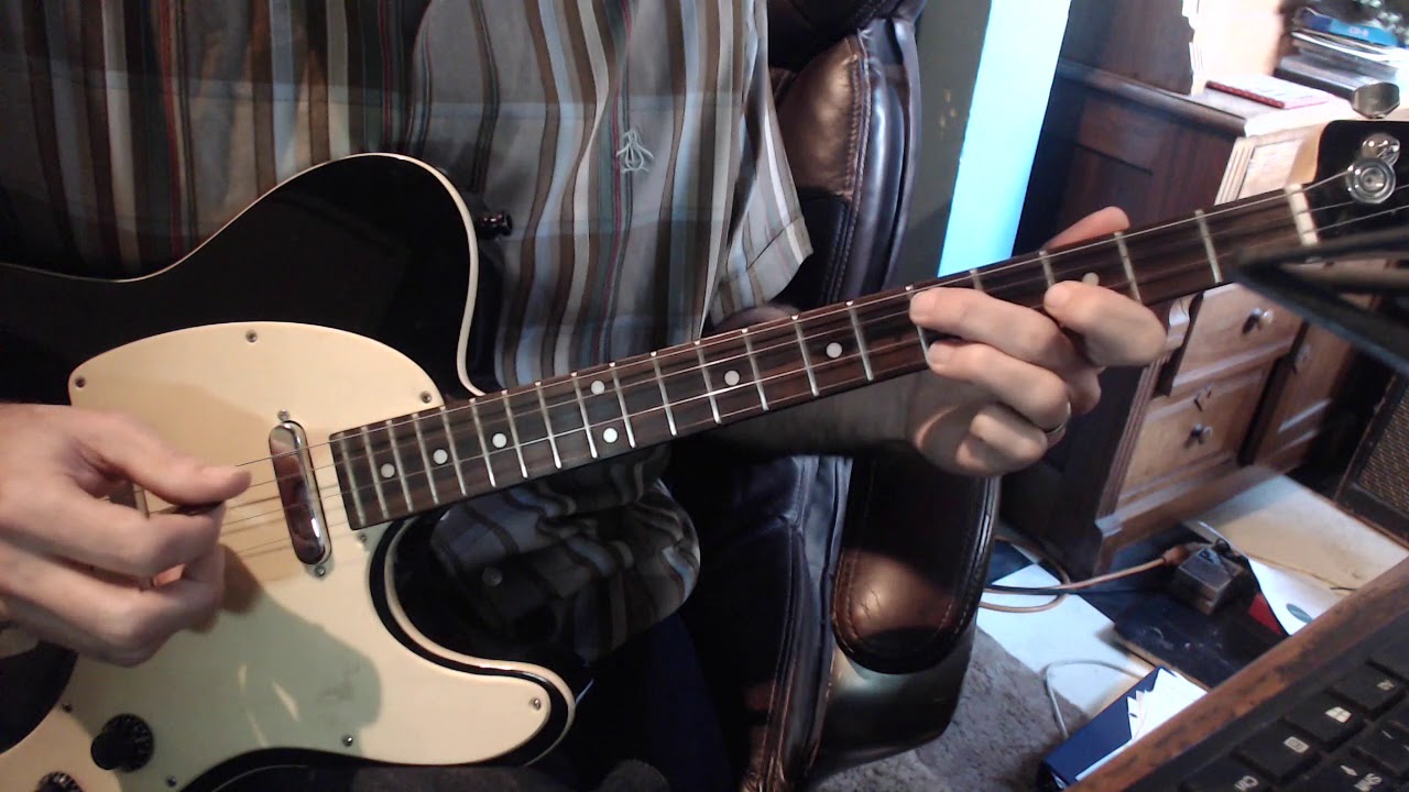 Tiny Grimes lesson on a Tenor guitar  by Tommy Harkenrider