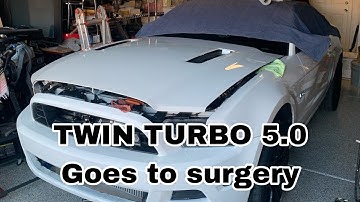 11-14 Mustang GT On3 Twin Turbo battery relocation