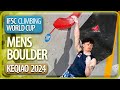 Bouldering finals  keqiao  mens  ifsc world cup