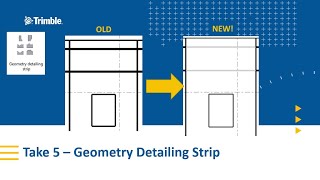 Geometry Detailing Strip for Precast Reveals