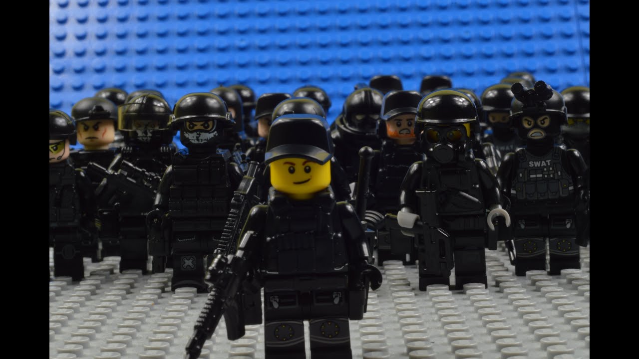LEGO SWAT-MY FULL LEGO SWAT SQUAD 