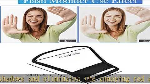 Sequpr 2 Pack Universal Camera Flash Diffuser Reflector Cap with Elastic Bend Bounce Difffuser, Sil