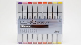 Too Copic Sketch Markers 36 Color Set SB36 JAPAN  65352