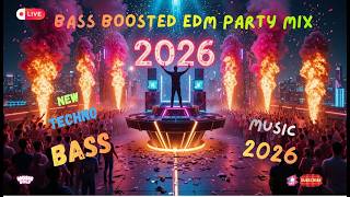 Bass Boosted EDM Party Mix 2025 🔥 INSANE POWER Drops That Hit Different | Festival POWER Music 💥