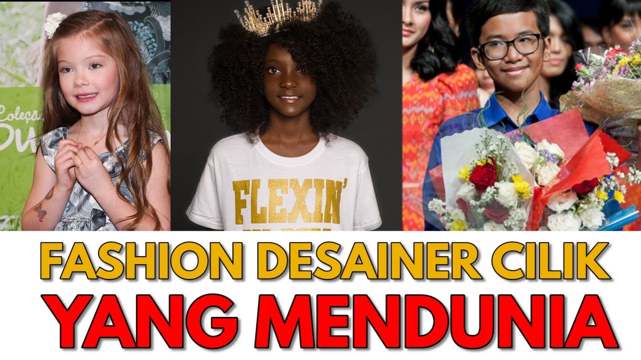 Dulu Dibully, Kini Jadi Desainer Cilik Mendunia - Youtube