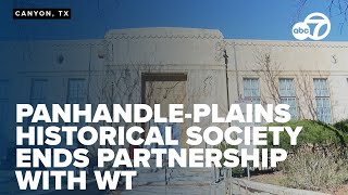 Panhandle-Plains Historical Society ends partnership with WTAMU after museum closure
