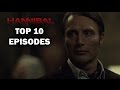 Hannibal's Top 10 Episodes