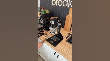 Relaxing manual espresso :)