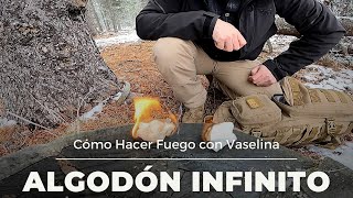Download Lagu ALGODÓN con VASELINA para HACER FUEGO Duradero 🔥 | Técnicas de Supervivencia en la Montaña