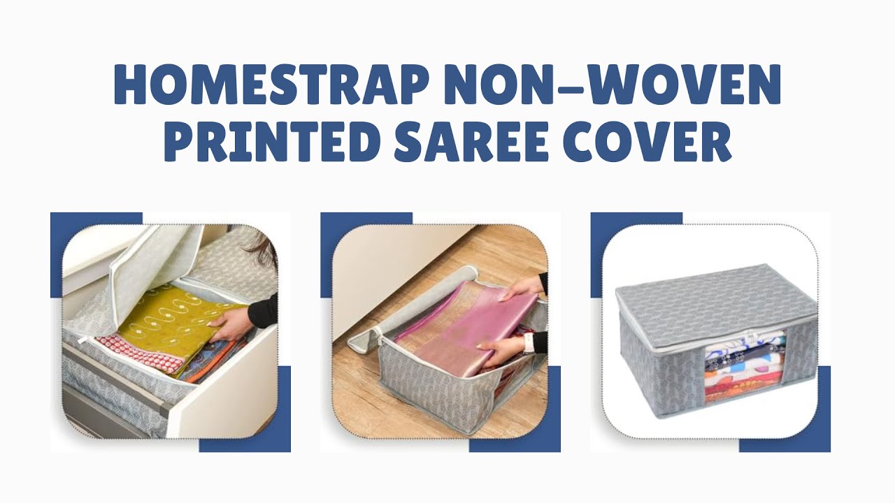 Homestrap Saree Cover Review | Durable Storage Solution for Clothes & More  