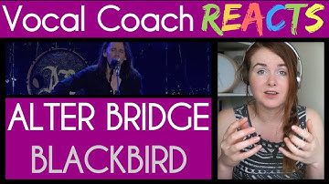 Vocal Coach reacts to Alter Bridge Live from Wembley - "Blackbird"