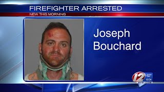 Police: Providence firefighter charged with DUI after crashing into fire hydrant, fleeing scene