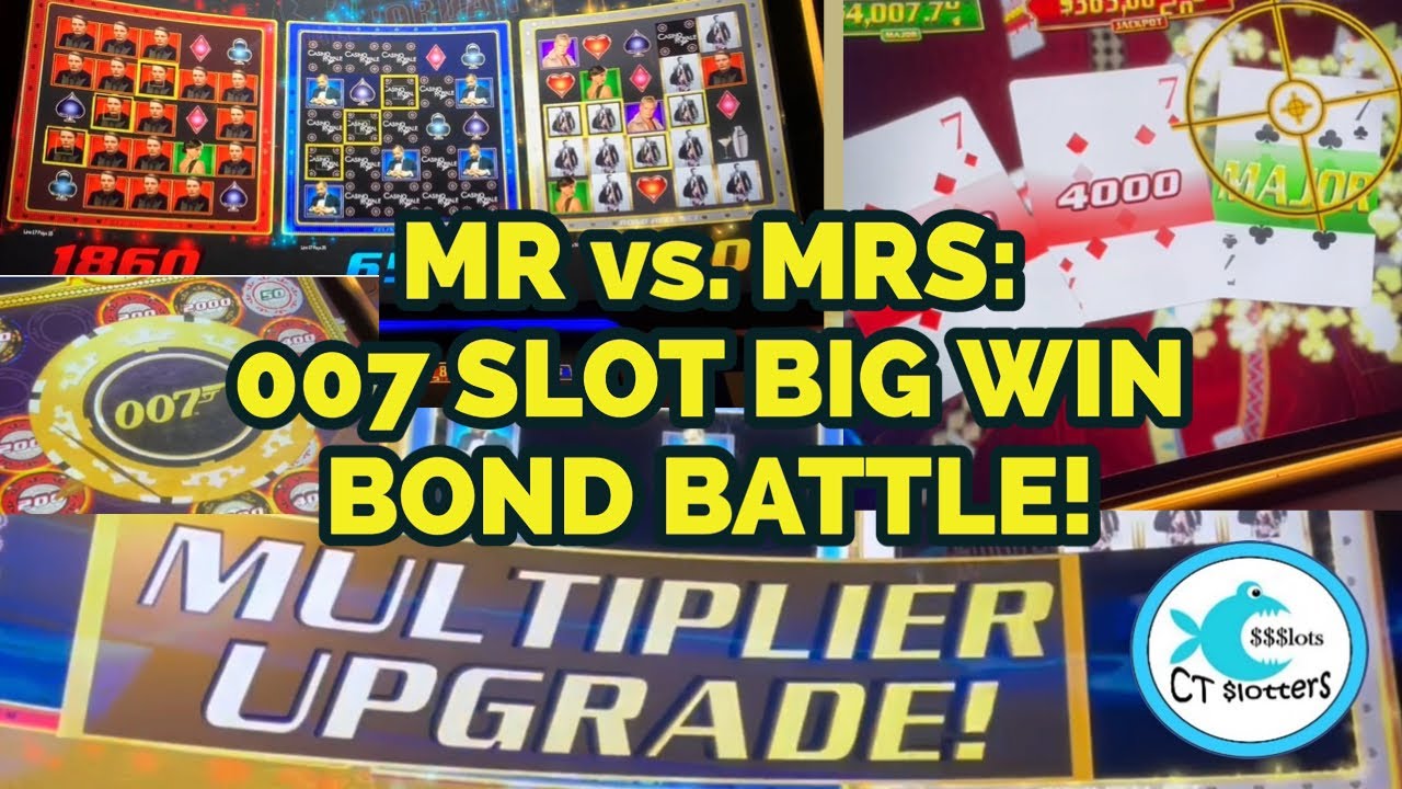 BOND SLOT BATTLE! Mr CT vs Mrs CT, who picks better in the Casino Bonus ...