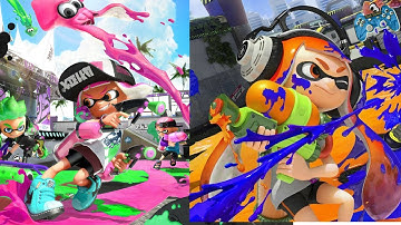 Splatoon vs. Splatoon 2 - Graphics Comparison