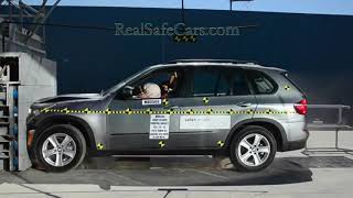 BMW X5 (2010-2013) Crash Tests (Side-Pole, Front, Side)