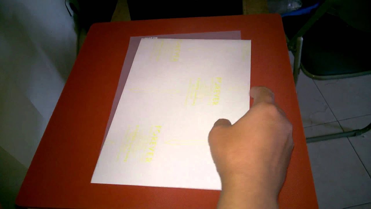 forever no weed transfer paper