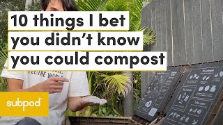 10 things I bet you didn't know you could compost