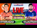 LIVE: SRH vs RR, IPL 2026 Eliminator | Hyderabad vs Rajasthan | Live Cricket Match Today