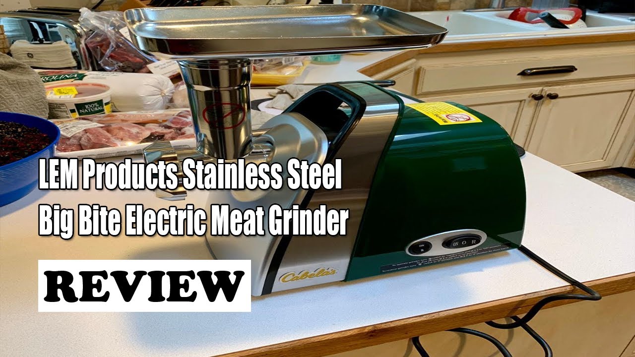 Review LEM Products Stainless Steel Big Bite Electric Meat Grinder 2022