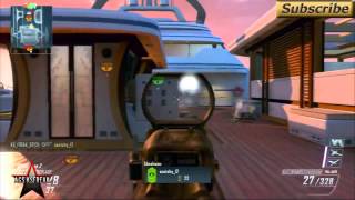 BO2 Worlds First Split Screen Double Nuclear on Hijacked Domination w/different guns